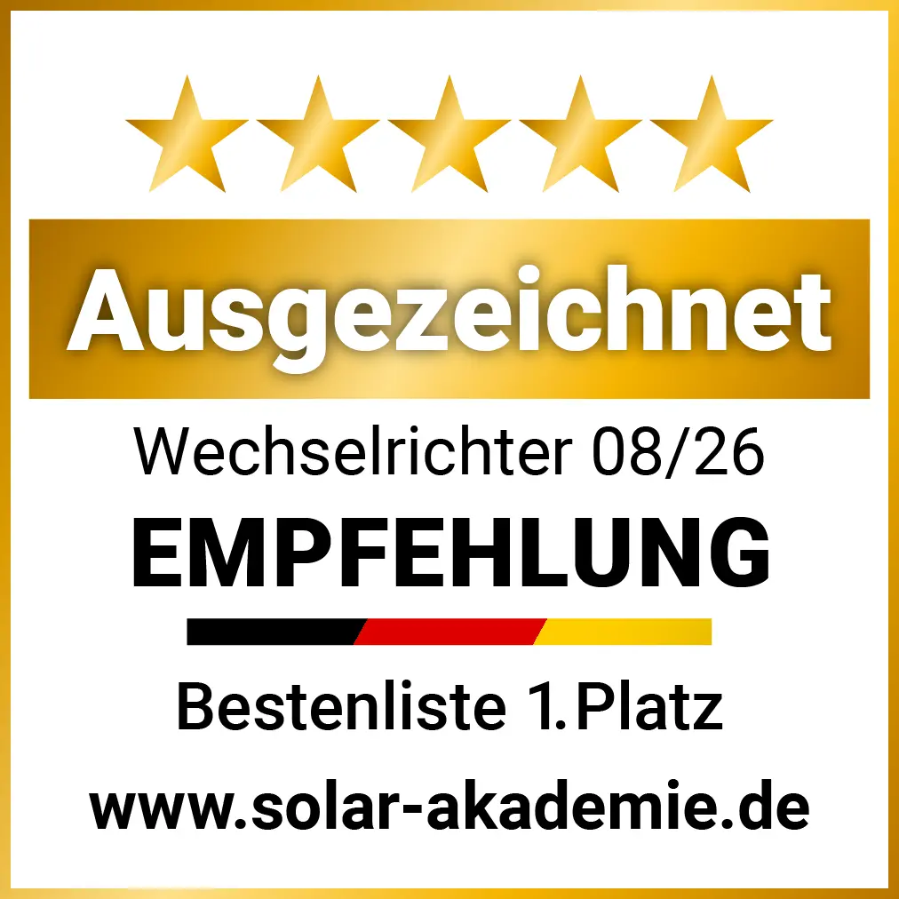 Solar Akademie: Ausgezeichnet